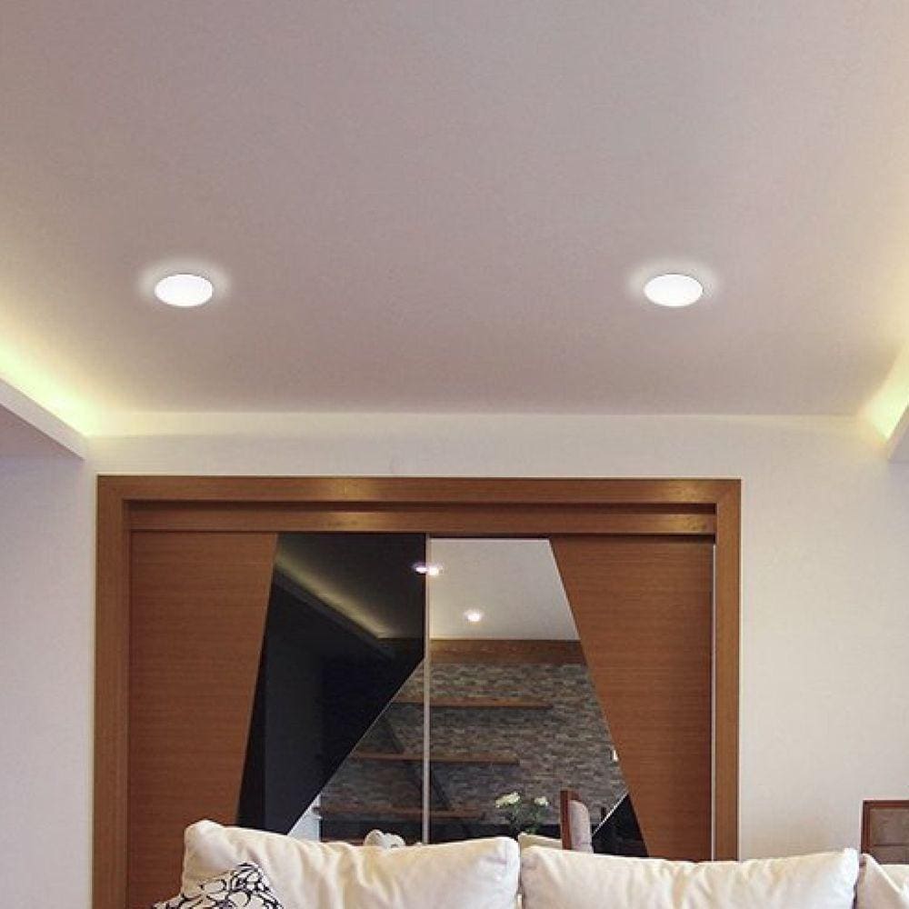 Painel Led Frameless 32w Redondo 4000k Taschibra Branco