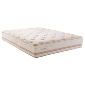 Colchão Queen Mola Maxspring One Side Pillow ULP Scotland Herval 158x198x33cm Bege