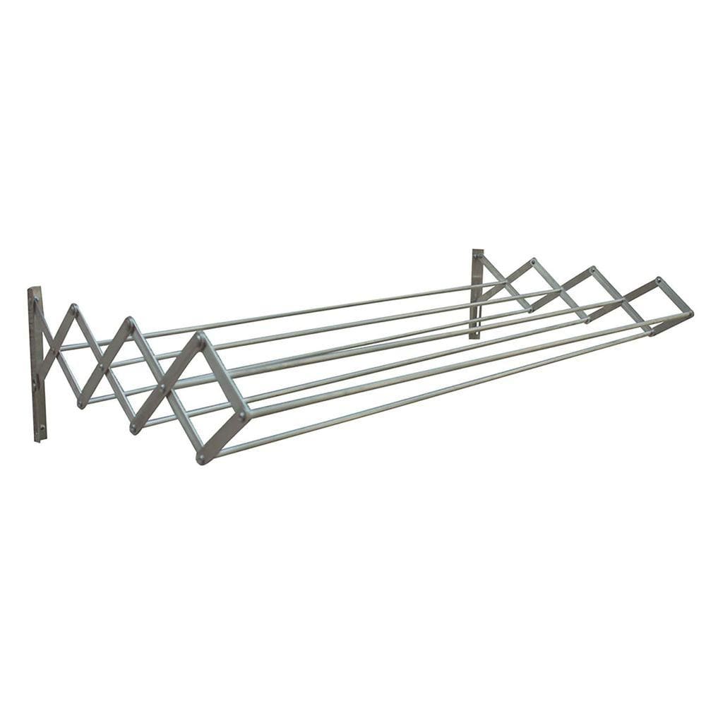 Varal de Parede Alumínio Sanfonado 60cm Art Factory Alumínio