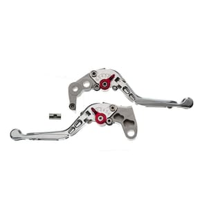 Manete Moto X Super Bike Par C- Regulagens 3-4dedos Prata Su [f016]