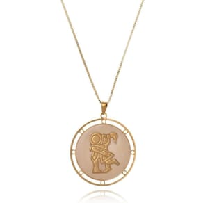 Colar Personalizado Casal Bonequinhos Folheado Em Ouro 18k [f027]