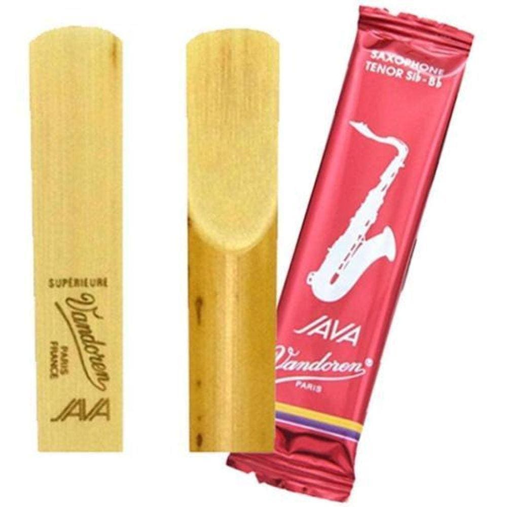 Palheta Java Red Cut Para Saxofone Tenor 2 ½ Vandoren Sr2725r - Cx - 5 [f002]