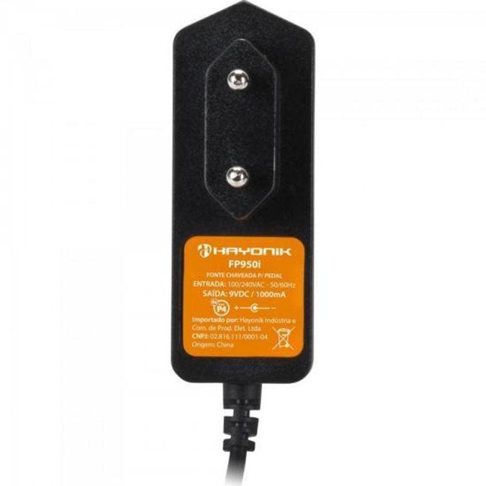 Fonte Chaveada Hayonik P- 4 Pedais Cfp950i 9vdc 1a 9w P4 C- [f003]