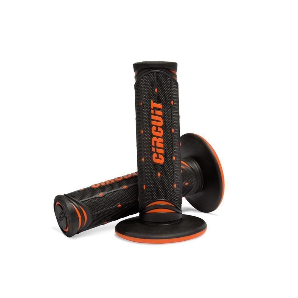 Manopla Circuit Jupiter Racing Preto-laranja [f016]