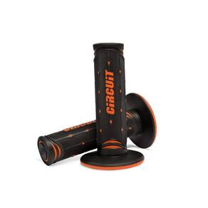 Manopla Circuit Jupiter Racing Preto-laranja [f016]