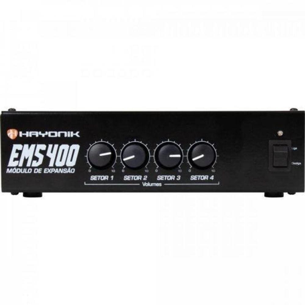 Módulo De Expansão Amplificado 40w Rms Ems400 Hayonik [f003]