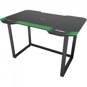 Mesa Gamer Fortrek Hmg01 Preta-verde [f002]