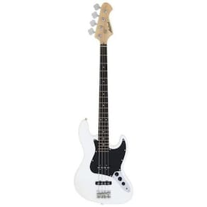 Contrabaixo Aria Stb-jb-b 4 Cordas White [f002]