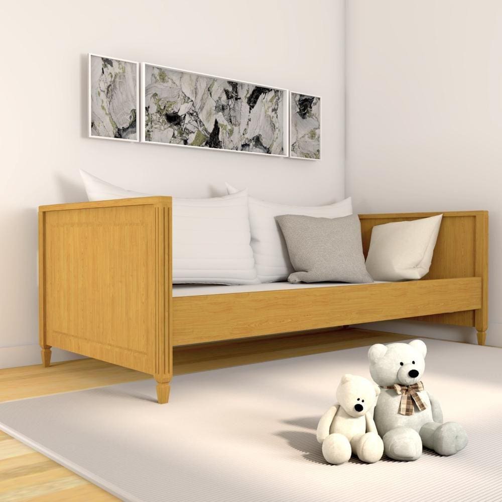 Cama Sofá Infantil Tudor Marrom