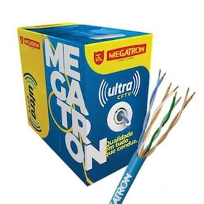 Cabo Ultra Cftv 4px24awg 300m Megatron Branco - Cx - 300 [f002]