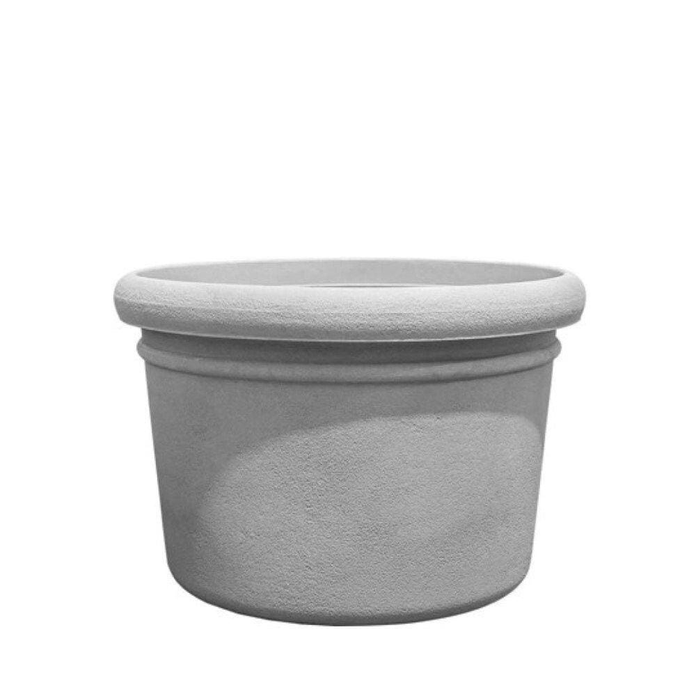 Vaso Redondo Firenze 55 Cimento Queimado