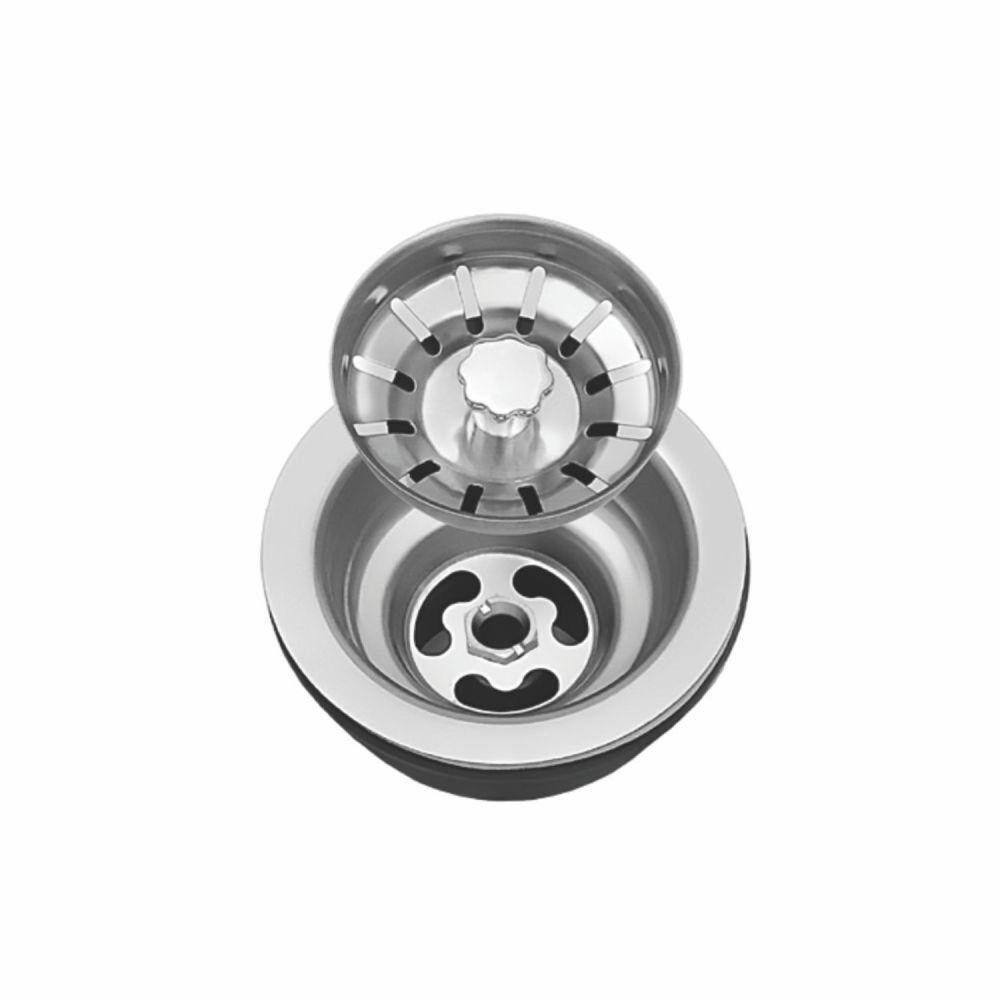 Válvula Inox para Cozinha 3.1/2 Pino Cromado