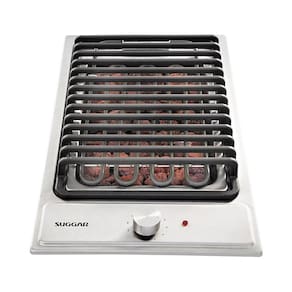Cooktop Elétrico Inox Barbecue Churrasqueira com Grelha CK000