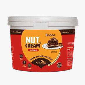 Creme De Avelã  Nacional 3kg - Barion