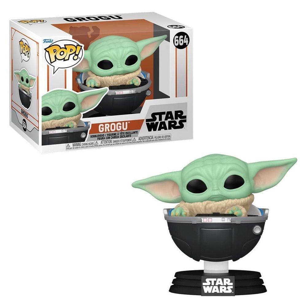 Funko Pop Star Wars Mandalorian Grogu 664