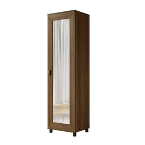 Organizador com Espelho 191 X 53 Cm Diamante Imbuia