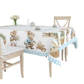 Toalha De Mesa 4 Lugares 1,20X1,50 Pascoa Encantada