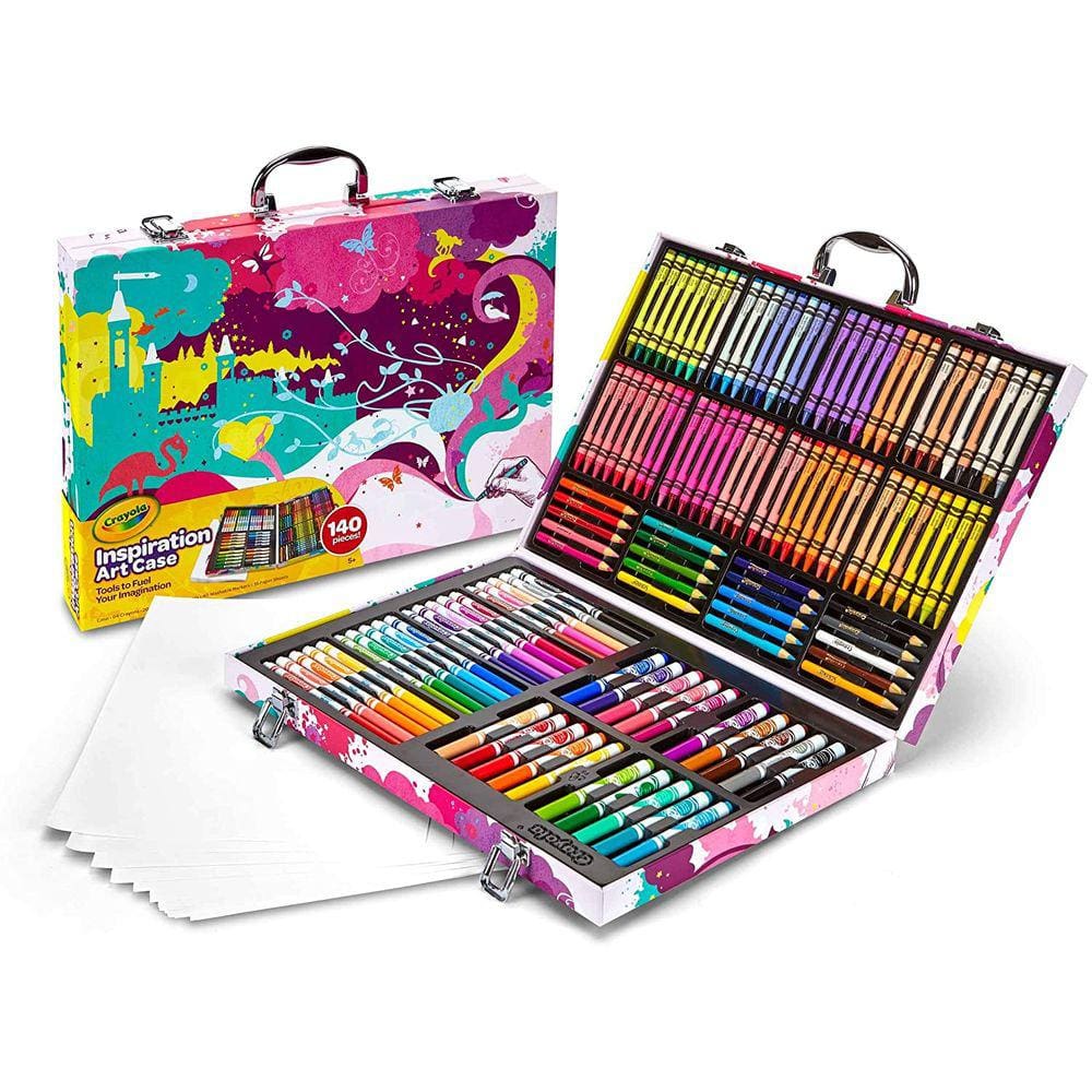Estojo Inspiration Art rosa — presente para crianças