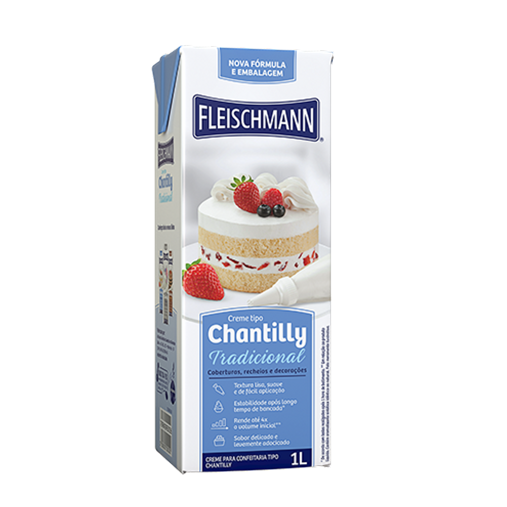 Chantilly Tradicional 1Lt - Fleischmann