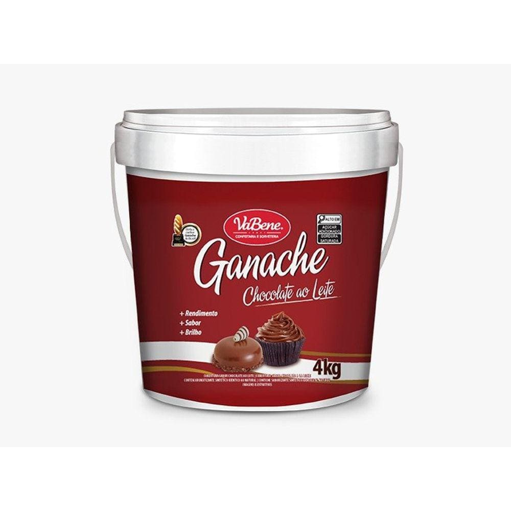 Ganache Ao Leite 4kg - Vabene