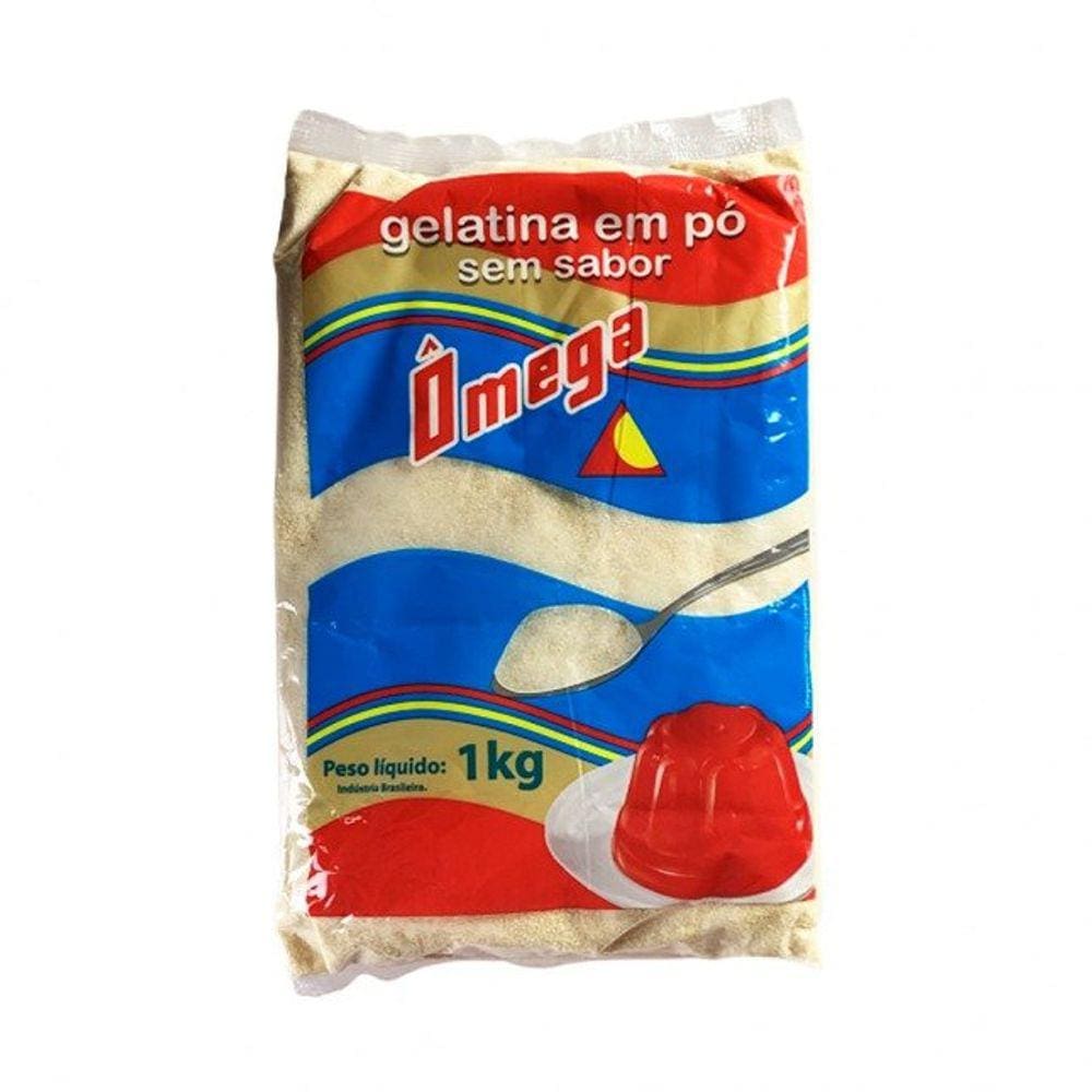 Gelatina Neutra Sem Sabor 1kg - Omega