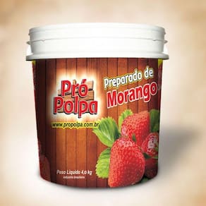 Polpa Morango 4kg - Pro Polpa