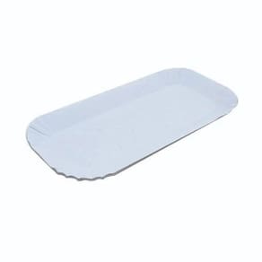 Bandeja Rocambole Papelão Branco com 100 Unidades