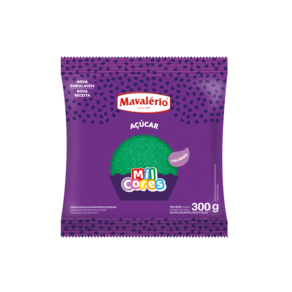 Açúcar Granulado Verde 300g - Mavalerio