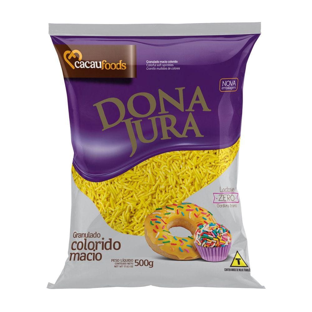 Chocolate Granulado Macio 500g - Dona Jura
