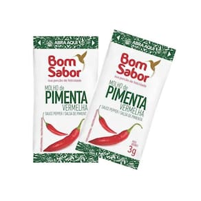 Molho Pimenta Sache 200x3g - Bom Sabor