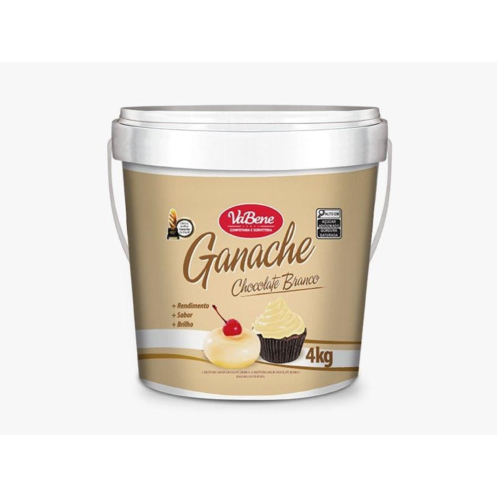 Ganache Branco 4kg - Vabene