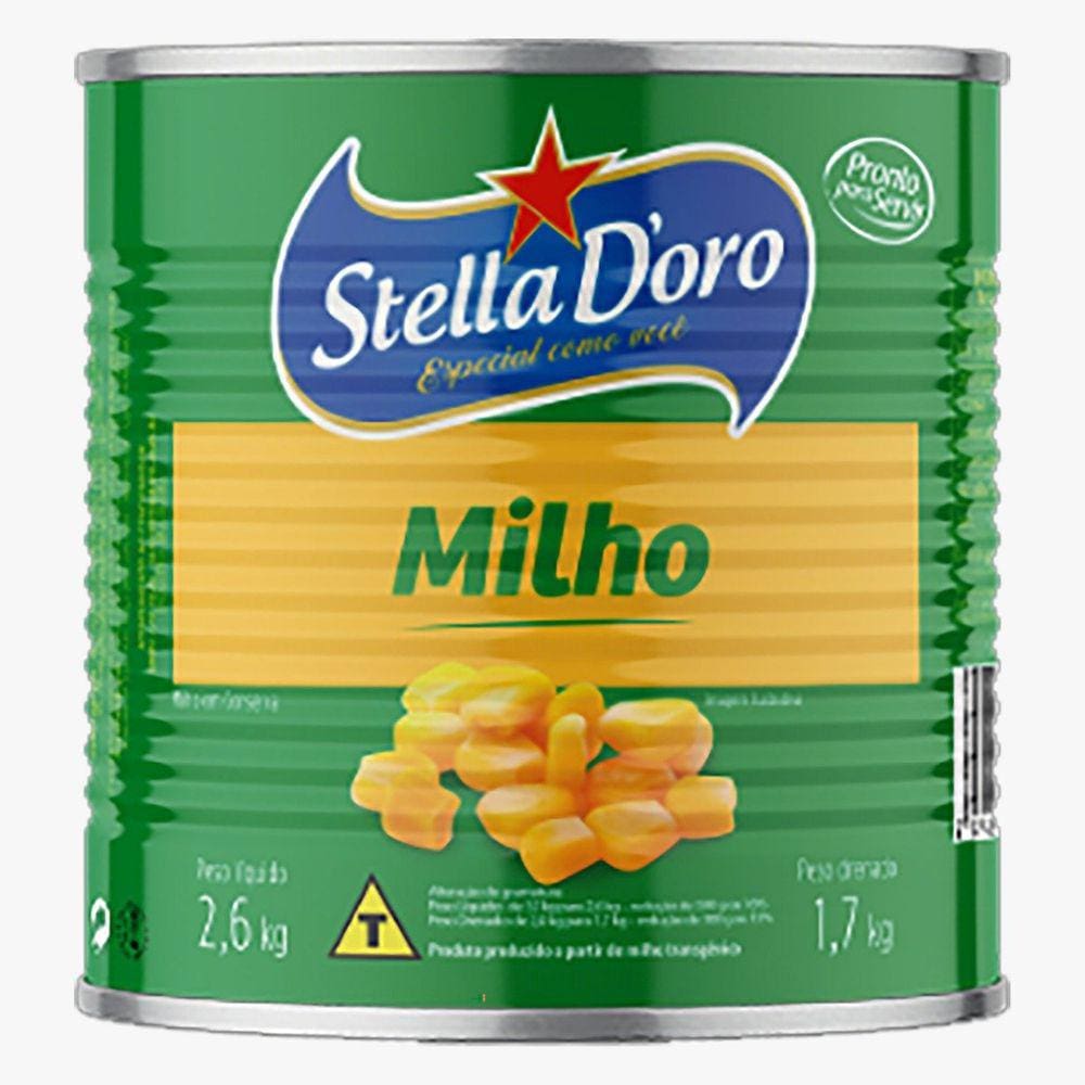 Milho Verde Lata 1,7kg - Stella Doro