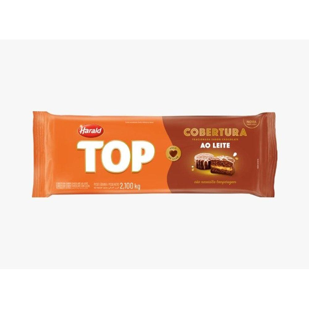 Chocolate Top Ao Leite 2,1kg - Harald