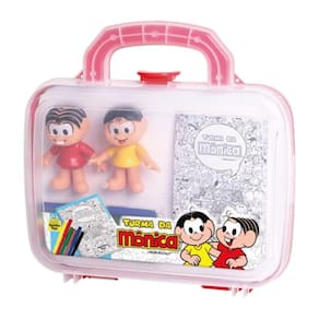 Kit Pintura Maletinha Com Personagem Turma da Mônica Samba