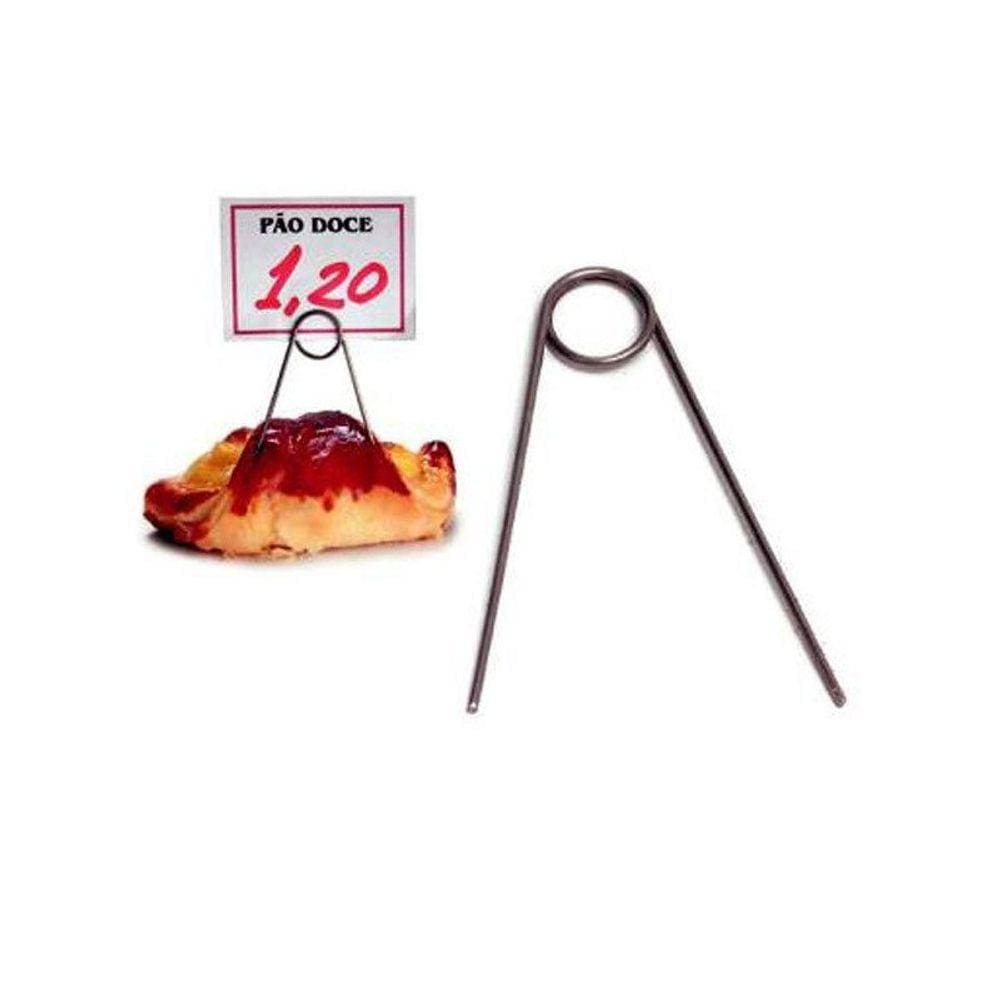 Cimapi Porta Etiqueta inox Com 12 - Cimapi