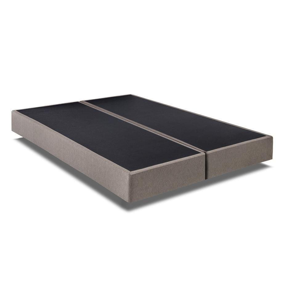 Base Sommier Box Bipartido King (193x203x25) Kappesberg Cr35174 Bege Bege Claro