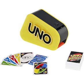 Lançador de ação aleatória do jogo de cartas UNO Attack Mega Hit