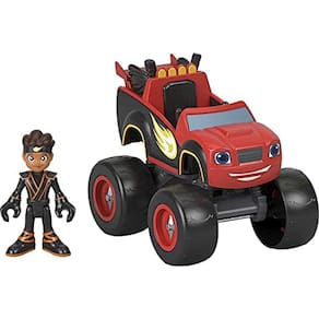 Caminhão monstro Ninja Blaze com boneco Posable