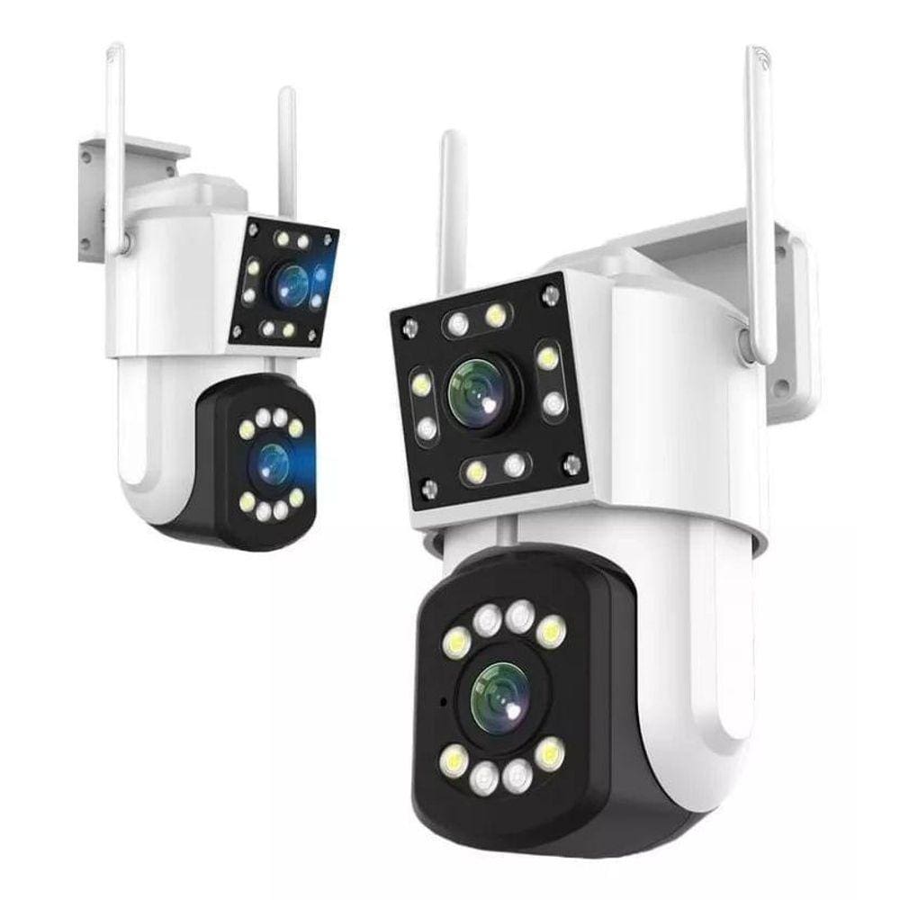 Dupla Eficiência: Câmera De Segurança Ip Wifi Com Duas Câmeras Integradas