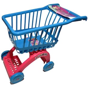 Carrinho De Compras Brinquedo Brincadeira Infantil Faz De Conta Supermercado Para Crianças +3 Anos
