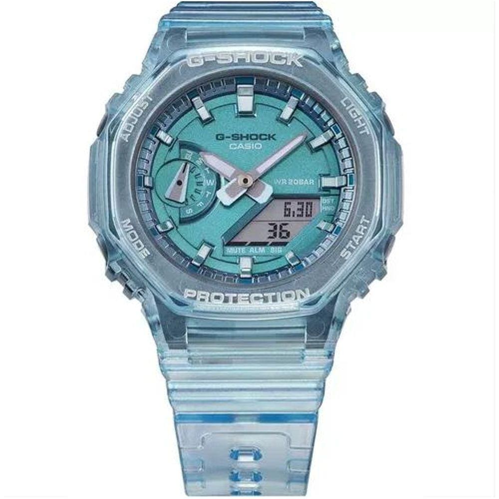 Relógio Casio Feminino Azul Gma-S2100sk-2Adr