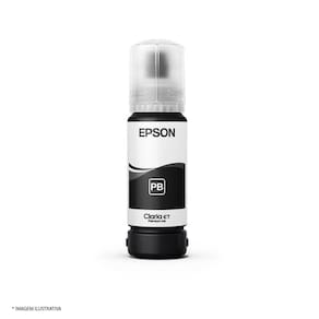 Refil De Tinta T554120-al Preto Pigmentado Epson Preto
