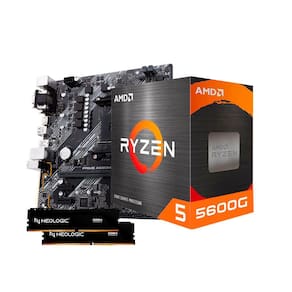 Kit Upgrade Amd Ryzen 5 5600G, Placa Mae A520m, 32Gb Ddr4, Neologic - Nli84631