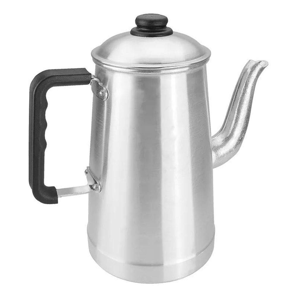 Bule Hotel Cabo Baquelite  4,5 L  - Prateado