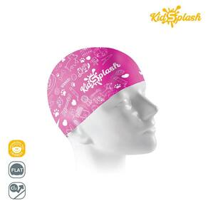 Touca De Natação Infantil De Silicone Estampa Pet Kidsplash