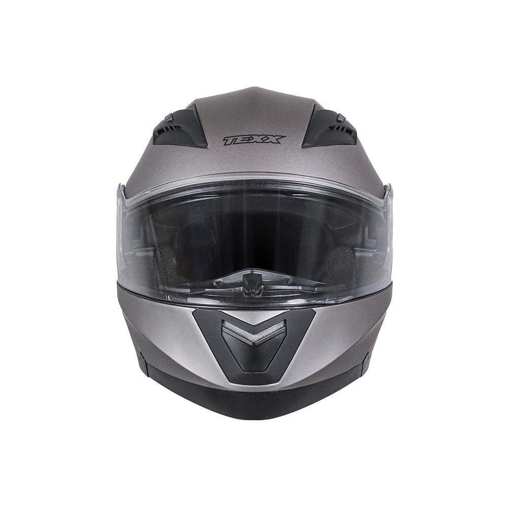 Capacete Texx Escamot Gladiator V3 Chumbo Fosco 58 [f016]