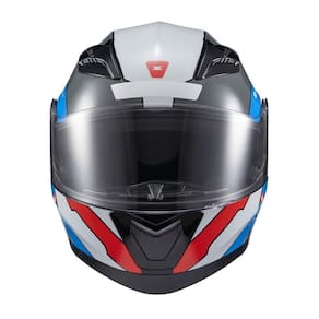 Capacete Texx Escamot Gladiator V3 Reisen Azul Verm Branc 62 [f016]