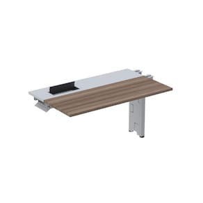 Complemento de Plataforma Corporativa 140x792 Cplpsc140 Walnut/Cinza