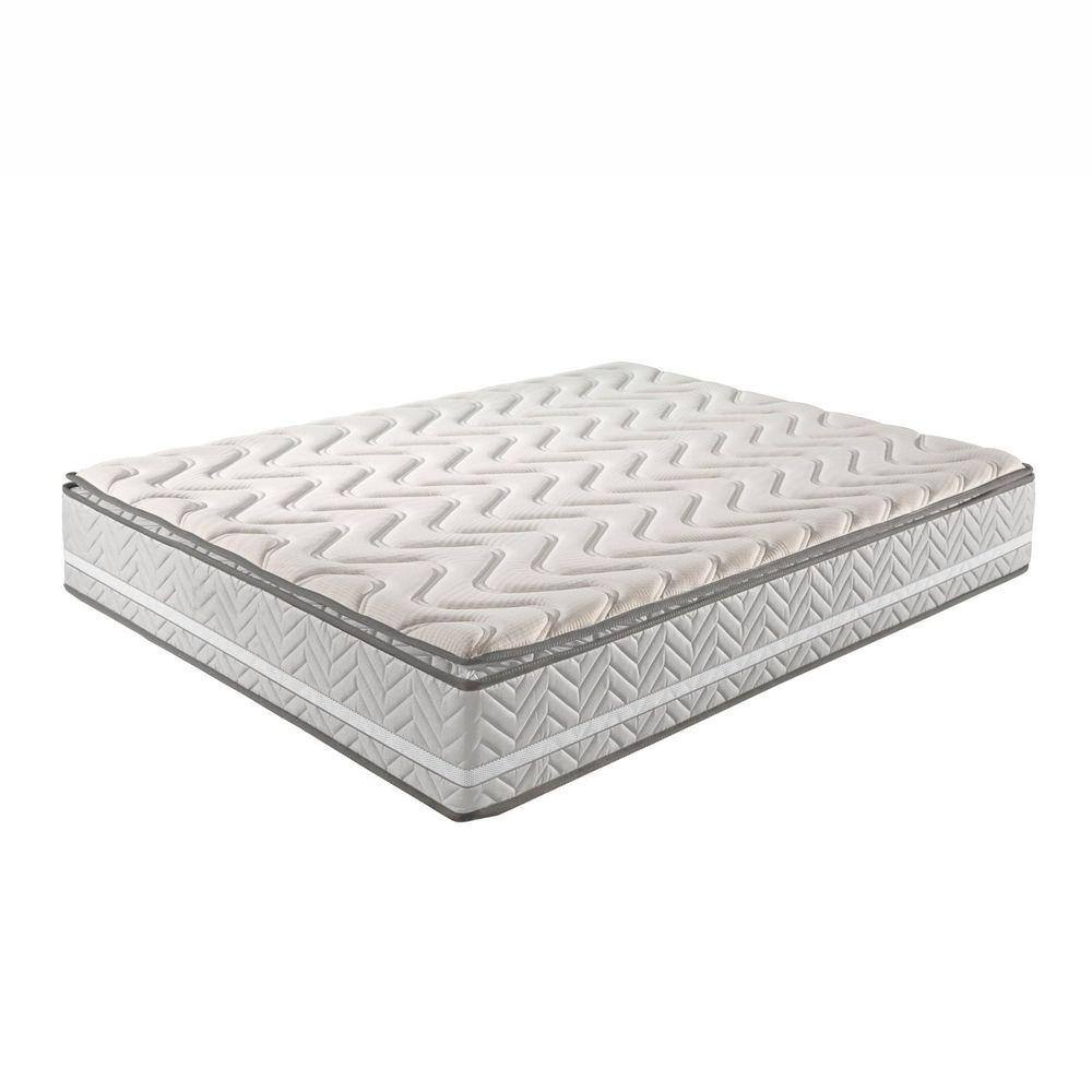 Colchão Casal Uniface Zurique 30cmx138cmx188cm Paropas By Ecosono Branco