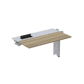 Complemento de Plataforma Corporativa 110x792 Cplpsc110 Noce Marromlle/Cinza